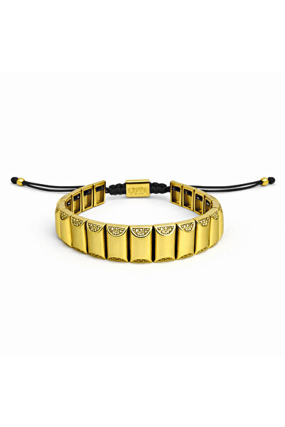 PerleJewelry Rhythm Black Gold Bileklik