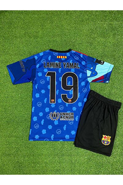 jabuka Barcelona Lamine Yamal Özel Konsept Çocuk Forması (Brawl Stars)