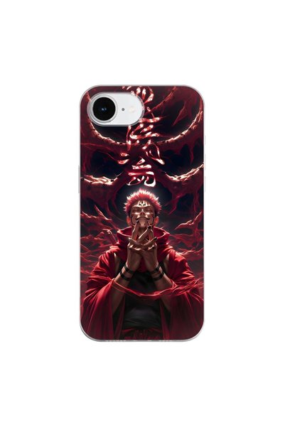 PPKin حافظة شفافة متوافقة مع iPhone 16e بتصميم Anime 8/1