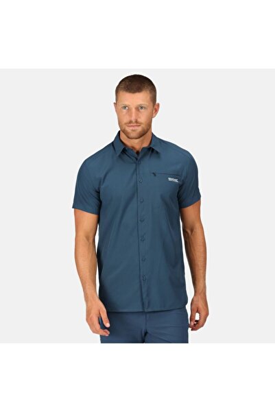 Regatta Kioga Ii Men's Polo Collar Shirt Blue