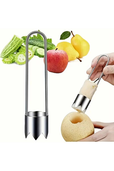 Generic Brand Stainless Steel Vegetable Fruit Corer