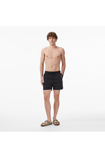 Tommy Hilfiger Original Erkek Siyah Deniz Şortu
