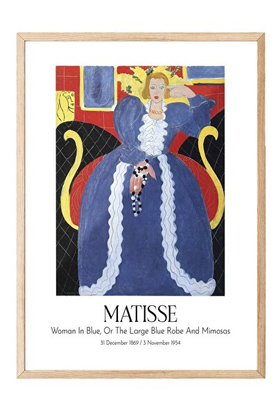 Postifull Matisse, slika u drvenom okviru, umetnička serija BR:112311
