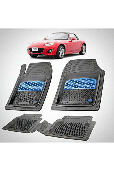 TEAMCAR Πατάκια δαπέδου για Mazda MX-5 NC Facelift Μαλακή Ορθοσωλήνωτη Καμπρέ...