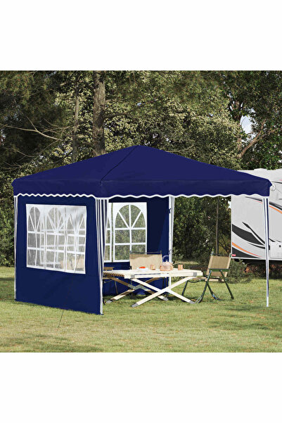vidaxl Cort de Petrecere Pop-up albastru 288 x 288 x 245 cm
