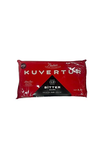 Elit Çikolata Elit Bitter Kuvertür Çikolata 2,5 KG