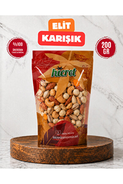 Hicret Kuruyemiş Elit Karışık 200 GR