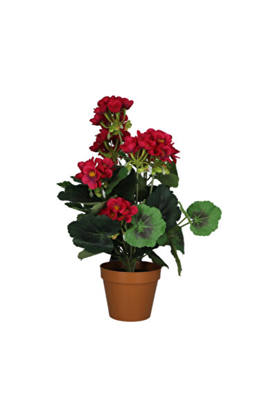 SERENE Artificial Begonia Plant with Pot