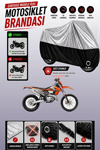 Cemku Twin Top Gray - Bottom Black Ktm 300 Exc Tpi Compatible Engine Cover, R...