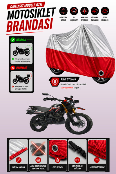 Cemku Twin Top Gray - Bottom Red Motolux Cortado 200 Off Compatible Engine Ta...