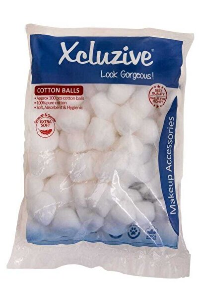 Xcluzive Cotton Balls 0.6 Gm X 100 Pcs
