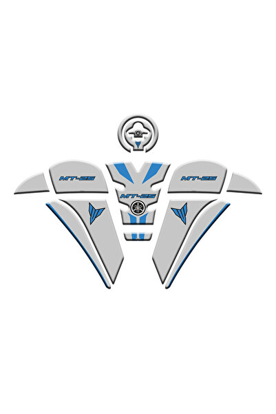 gogo premium YAMAHA MT25 2020 - 2024 UYUMLU TANK PAD SET 011