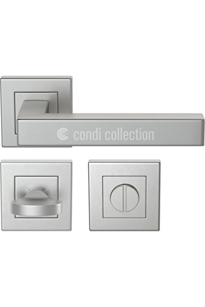 Condi Collection 101KB Saten Wc Paslanmaz Çelik Kapı Kolu