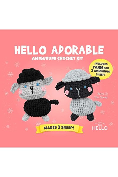Hello Craft Amigurumi Kiti, Mini Örgü Seti KOYUN