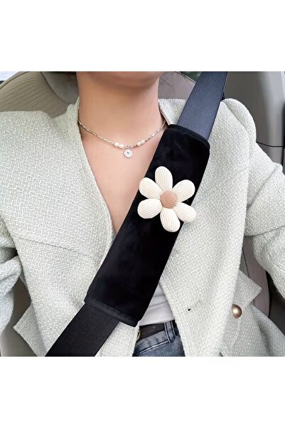 merdümek Sweet Petals Emniyet Kemeri Kılıfı - Araba Konforlu Emniyet Kemeri A...