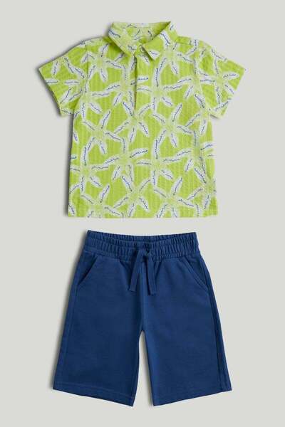 MOTHERCARE Polo Shirt and Shorts Outfit