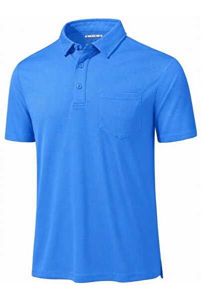 TACVASEN Tricou sport polo pentru barbati, cu uscare rapida, absorbtie rapida...