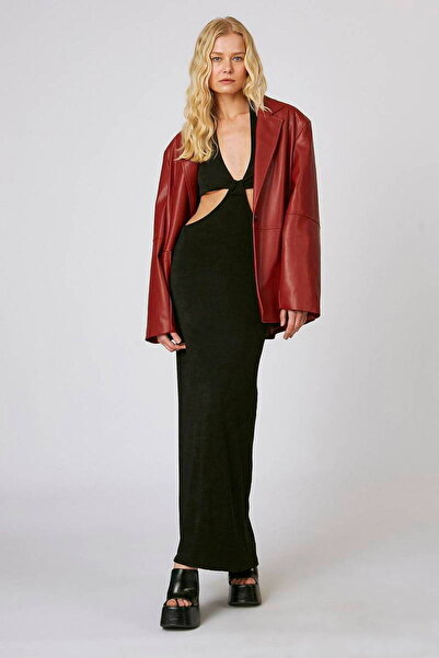Butik ALLBUCKS BEYYOGLU, Oversize Suni Deri Blazer Ceket ABBEY8867