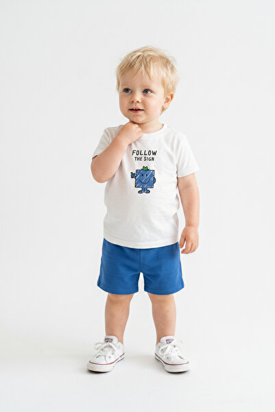 Dolcetots Baby Boy Printed Summer Shorts Casual Set