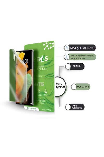 tkgz Xiaomi REDMİ NOTE 13 PRO PLUS 5G NANO Ekran Koruyucu ULTRA İnce Esnek MA...