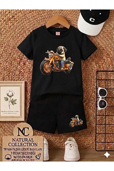Nice Clothes TRIUNGRĂ ȘI PANTALONI SCURȚI DE VARĂ PENTRU COPII UNISEX (IMPRIM...