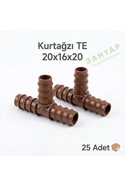 Bahyap Damlama Sulama Kurtağzı TE 20x16x20 (25 Adet)