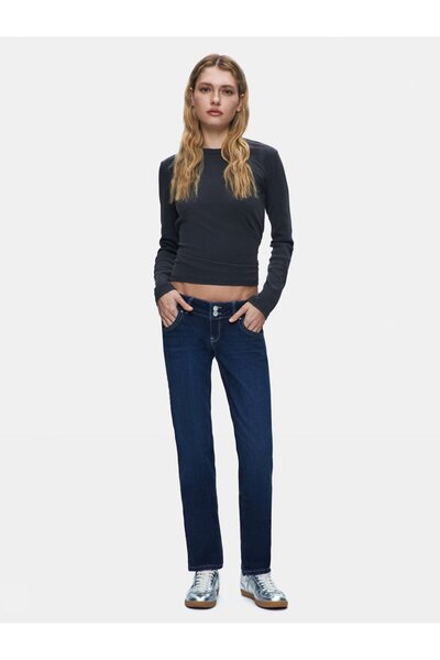 Ltb Molly Mid Indigo pantalone