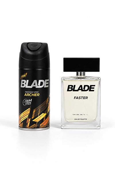 Blade Faster EDT Erkek 100ml Parfüm ve Archer Deodorant Erkek Parfüm Seti 2'li
