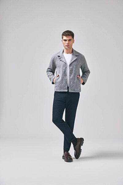 MARDA Bamber Cashmere Jacket Gray
