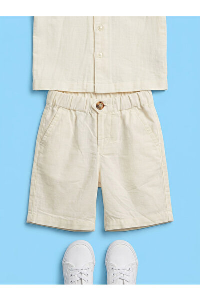 MARCO DONATELI Boys Linen Bermuda, 36M