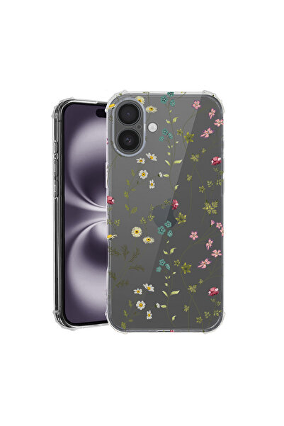 bestcase Αντικραδασμική Θήκη για Apple iPhone 17, Φλοράλ - Χαριτωμένα Λουλούδ...