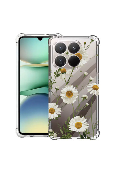 bestcase Husă Antișoc pentru Xiaomi 15T, Floral - Margarete, 2100000 AS 2032