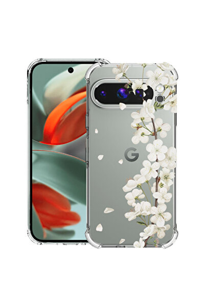 bestcase Husă Antișoc pentru Google Pixel 10 / Pixel 10 Pro, Florală - Floare...