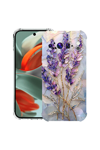 bestcase Husă Antișoc pentru Google Pixel 10 / Pixel 10 Pro, Florală - Horten...