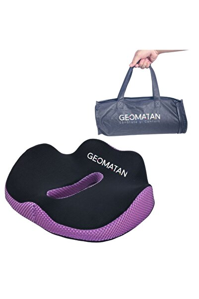 GEOMATAN Pernă ortopedică șezut GEOMATAN®, sac cadou, spumă memorie, până la ...