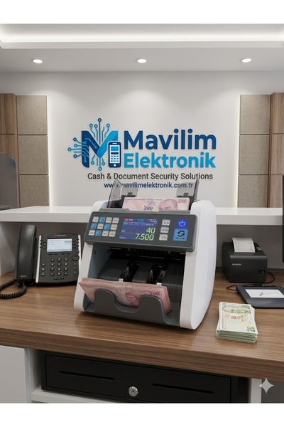 Bill Counter AL-930 Tek Katlı Çift Cıslı Karışık Para Sayma Makinesi 8 Ülke Para Birimi