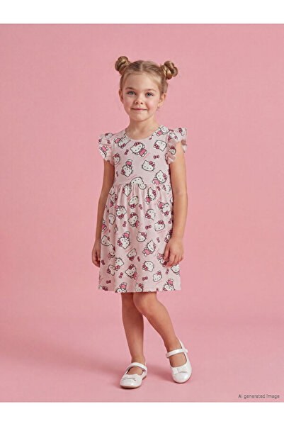 LC Waikiki I Cute Hero Figure Girl's Combed Cotton Dress from Freezen Store