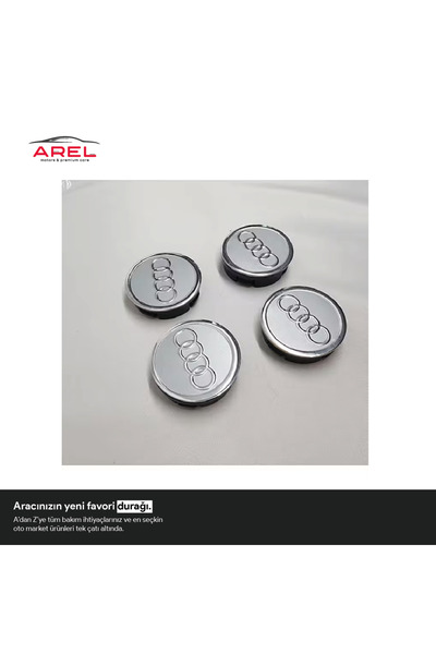 Audi Aksesuar Uyumlu Jant Göbeği