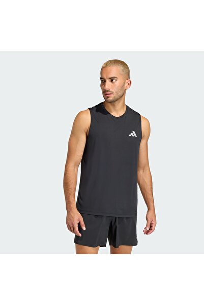 adidas Tricou sport pentru bărbați Run Ess Tank M Negru KB5969 NEGRU