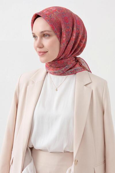 Silk Home Soft Scarf Pink 90X90