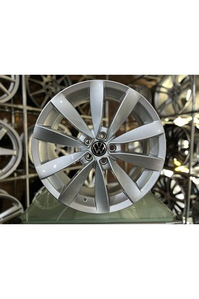AGT 17 İNÇ 5X100 VOLKSWAGEN POLO TAIGO T-CROSS UYUMLU LUGANO JANT TAKIMI (4 A...