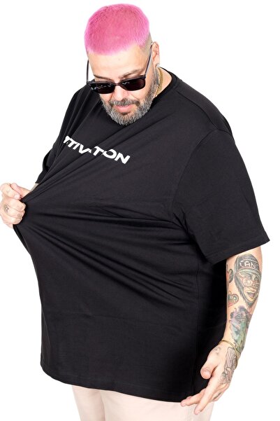 ModeXL MOTIVATION Siyah T-Shirt