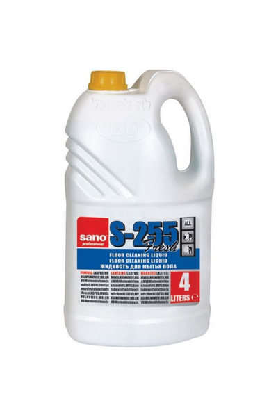 Sano Detergent profesional pentru pardoseli și suprafețe multiple S-255, cu p...