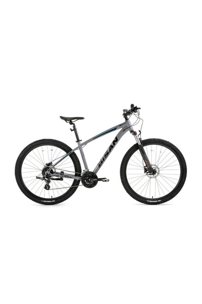 Bisan Mtx 7300 - 29 Jant 19'' 48 Cm (Xl) Kadro Dağ Bisikleti - Mat Siyah Gri