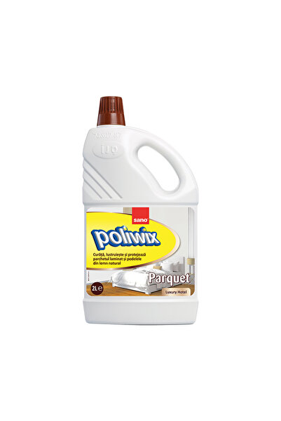 Sano Poliwix Detergent Curățare Pardoseli din Lemn de Lux, tip Hotel, 2L