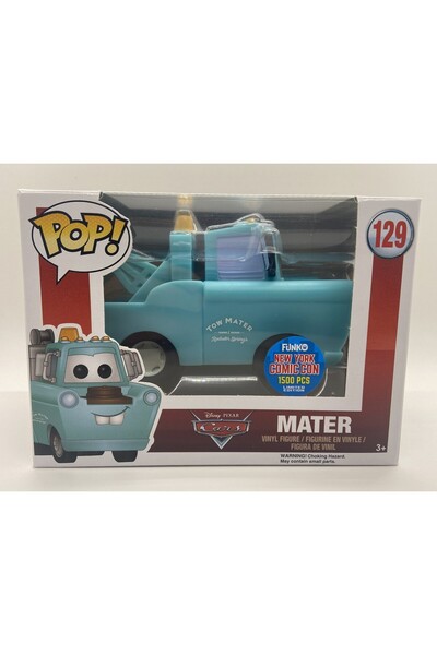 Funko Mater 129 Pop Disney Pixar Cars New York Comic Con Exclusive 1500 Limit...