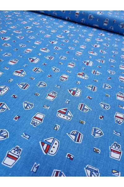 Home Poplin kumaş ( Pamuklu bebek desen ( 50 x 160 )
