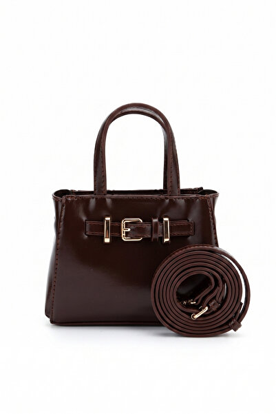 H&D COLLECTİON Geantă de mână și crossbody pentru femei cu curea lungă și det...