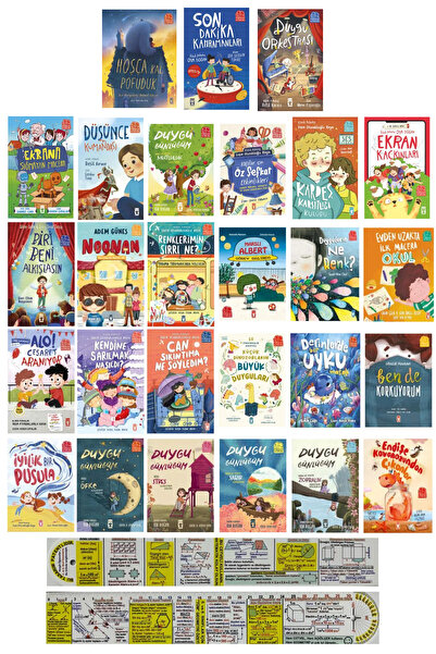 Timaş Çocuk Çocuklar için Psikoloji Kitaplığı 27 Kitap Set/Duygu Günlüğüm+Can...
