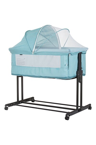 Evelise Patut co-sleeper și țarc de joacă Chipolino Zen verde pastel